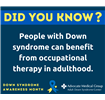 Down Syndrome Awareness Month - October 29